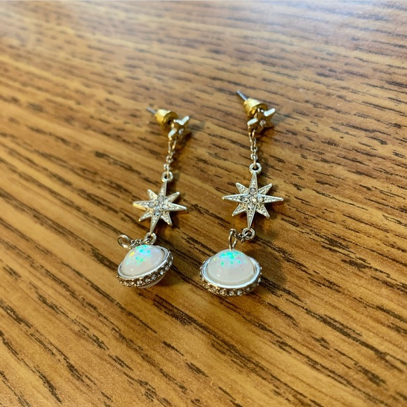 Amelia Liana x Skinnydip Opal Planet Drop Earrings - Picture 6 of 7